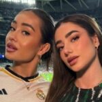Marina Rivers má na sebe dres Realu Madrid na výlete na štadión Bernabeu s Lolou Lolitou