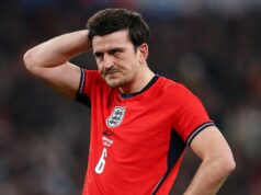 Bývalý šéf Anglicka nalieha na Harryho Maguirea, aby zvážil ODMIETNUTIE výzvy na majstrovstvá sveta LONDÝN, ANGLICKO - 31. marca: Anglicko Harry Maguire počas medzinárodného priateľského zápasu medzi Anglickom a Japonskom na štadióne Wembley 31. marca 2026 v Londýne v Anglicku. (Foto: Robin Jones/Getty Images)
