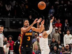 Bzučiak CJ McColluma zamával, keď Knicks porazil Hawksa Bzučiak CJ McColluma zamával, keď Knicks porazil Hawksa