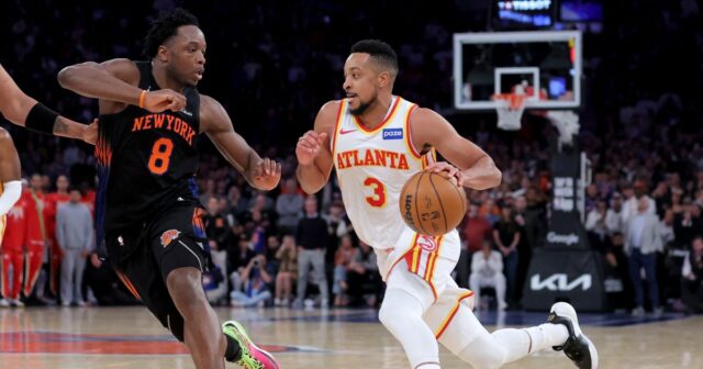 CJ McCollum, Hawks zhromaždili neskoro, aby šokovali Knicks v 2. zápase play-off NBA | Basketbalové novinky

