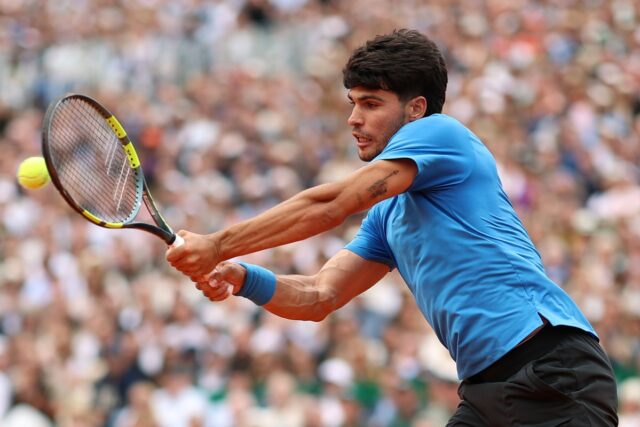 Carlos Alcaraz bol korunovaný za športovca roka na Laureus World Sports Awards (Getty)