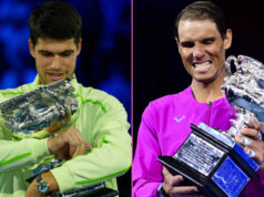 „Carlos Alcaraz musí poraziť iba Jannika Sinnera, zatiaľ čo Rafael Nadal mal tvrdšiu konkurenciu.“ "Carlos Alcaraz musí poraziť iba Jannika Sinnera, zatiaľ čo Rafael Nadal mal tvrdšiu konkurenciu."