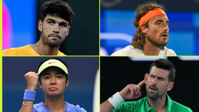 Carlos Alcaraz odišiel „prekvapený“ Jannikom Sinnerom, Stefanos Tsitsipas vypadol z top 60, ďalší súper Alexa Eala
