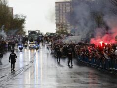 Chaos v Lige majstrov, keď tímový autobus Realu Madrid privítal nahý streaker Real Madrid sa v utorok stretol s Bayernom Mníchov