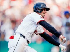 Chase DeLauter prijal horúci štart, keď Guardians hostí mláďatá Syndikácia: Akron Beacon Journal