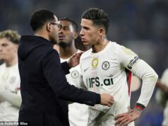 Chelsea BAN Enzo Fernandez: Liam Rosenior potrestal hviezdu dvojzápasovým dištancom a povedal, že bola prekročená hranica po kontroverzných komentároch 107 miliónov libier od verejnosti o jeho budúcnosti Chelsea BAN Enzo Fernandez: Liam Rosenior potrestal hviezdu dvojzápasovým dištancom a povedal, že bola prekročená hranica po kontroverzných komentároch 107 miliónov libier od verejnosti o jeho budúcnosti