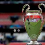 LONDÝN, SPOJENÉ KRÁĽOVSTVO - 31. MÁJ: Pohár Ligy majstrov ukázal zranenie na štadióne Wembley pred tréningom Realu Madrid počas tlačovej konferencie a tréningu Realu Madrid na štadióne Wembley 31. mája 2024 v Londýne, Spojené kráľovstvo (Foto: Damjan Zibert/Soccrates/Getty Images)