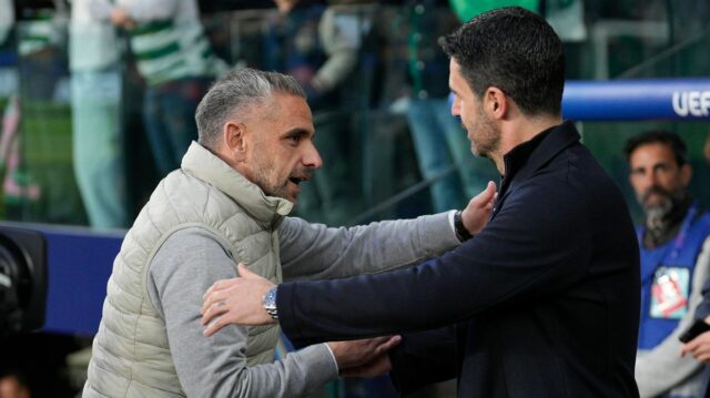 Rui Borges a Mikel Arteta 