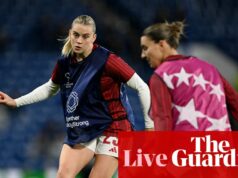 Chelsea v. Arsenal: Štvrťfinále Ligy majstrov žien, druhý zápas – naživo | Liga majstrov žien Chelsea v. Arsenal: Štvrťfinále Ligy majstrov žien, druhý zápas – naživo | Liga majstrov žien