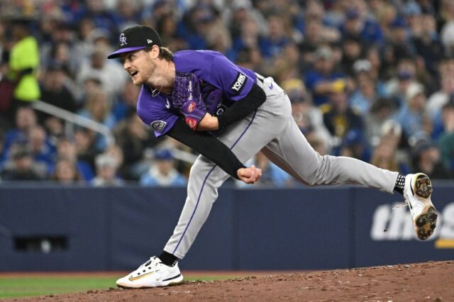 Chorý Ryan Feltner má naplánovaný štart do Rockies proti Astros MLB: Colorado Rockies v Toronto Blue Jays