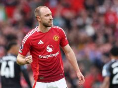 Christian Eriksen povedal Rubenovi Amorimovi presne to, ako sa cítil tesne pred prepustením z Man Utd Christian Eriksen strieľa druhý gól svojho tímu z pokutového kopu počas zápasu Premier League medzi Manchester United FC a Aston Villa FC na Old Trafford.