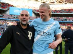 Chystá sa Pep Guardiola opustiť Man City? Tipy, ktoré naznačujú, že by sa mohol rozlúčiť Pep Guardiola, manažér Manchestru City, oslavuje víťazstvo v semifinále FA Cupu Emirates proti Southamptonu
