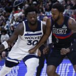 NBA: Minnesota Timberwolves v Detroite Pistons