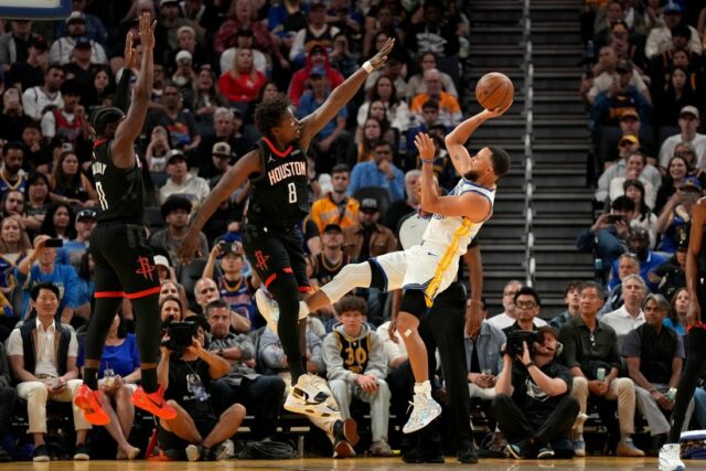 NBA: Houston Rockets v Golden State Warriors