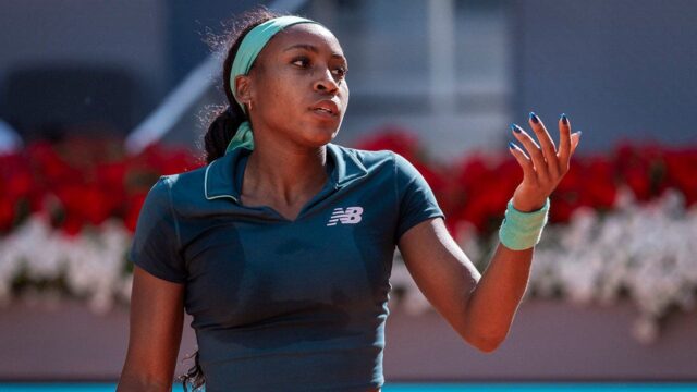 Coco Gauff po prehre na Madrid Open na sociálnych sieťach vyzýva k rasistickým hráčom

