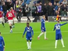 Cole Palmer bol po chvíli v zápase Man Utd prichytený, ako vybuchol na Alejandra Garnacha Cole Palmer kričí na Alejandra Garnacha