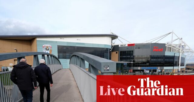 Coventry City vs Derby County: Championship – live | majstrovstvá
