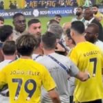 Merih Demiral sa háda s Cristianom Ronaldom