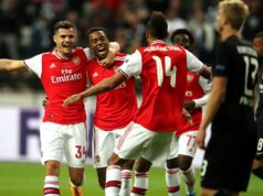 „Dal som svoj život Arsenalu – ale bolo jasné, že si ma nevážia, takže som musel odísť.“ Joe Willock z Arsenalu oslavuje po strelení druhého gólu počas zápasu B-skupiny Európskej ligy UEFA medzi Arsenal FC a Dundalk FC na Emirates Stadium 29. októbra 2020 v Londýne v Spojenom kráľovstve.