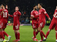 Ďalších päť zápasov Liverpoolu v porovnaní so súpermi v pretekoch Ligy majstrov po víťazstve vo Fulhame hráči Liverpoolu