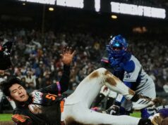 Dalton Rushing z Dodgers bagatelizuje incident s Jung Hoo Lee z Giants Dalton Rushing z Dodgers bagatelizuje incident s Jung Hoo Lee z Giants