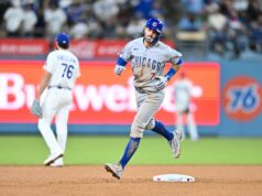 Dansby Swanson homer keys Cubs sa zhromaždili okolo Dodgers MLB: Chicago Cubs v Los Angeles Dodgers