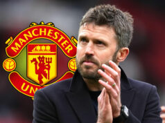 Dar od Rubena Amorima nenecháva Michaela Carricka bez výhovoriek Dar od Rubena Amorima nenecháva Michaela Carricka bez výhovoriek