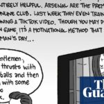 David Squires na ... TikTok hodín, keď Arsenal titul váha