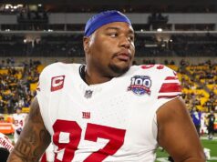 Dexter Lawrence hovorí, že má „požiar“ po tom, čo ho Giants vymenili do Bengals Dexter Lawrence hovorí, že má „požiar“ po tom, čo ho Giants vymenili do Bengals