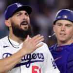 Dodgers Relief Alex Vesia zarába šetriť so zdravotníkmi na tribúnach