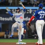 MLB: Los Angeles Dodgers v Toronte Blue Jays