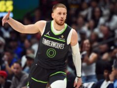 Donte DiVincenzo z Timberwolves (noha), Anthony Edwards (koleno) vystúpili predčasne po víťazstve nad Nuggets NBA: Play-off-Minnesota Timberwolves v Denveri Nuggets