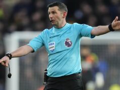 Dvaja rozhodcovia Premier League boli vybraní na Majstrovstvá sveta vo futbale 2026 Anthony Taylor bude rozhodovať na majstrovstvách sveta (AFP cez Getty Images)