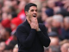 Dve hviezdy Arsenalu kráčajúce po visutom lane vs Sporting CP, ako vysvetľuje UEFA twist Mikel Arteta má dve starosti so suspendáciou Arsenalu v zápase Ligy majstrov proti Sportingu CP