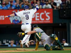 Dvojitá explózia Josha Junga zdvihla Rangers okolo Atletiky MLB: Atletika v Texas Rangers