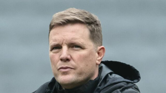 Manažér Newcastle United Eddie Howe počas zápasu Premier League medzi Crystal Palace a Newcastle United v Selhurst Park 12. apríla 2026 v Londýne, Spojené kráľovstvo