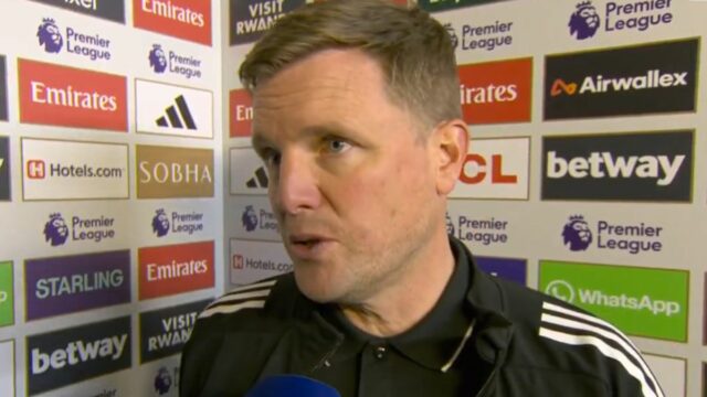 Eddie Howe hovorí v rozhovore