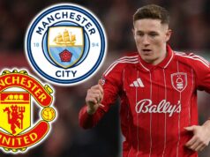 Elliot Anderson porazil Man Utd s Man City na pole position a dokončil prestup za 65 miliónov libier Elliot Anderson z Nottingham Forest