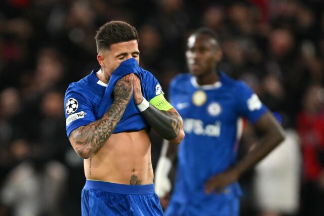 Marc Cucurella tiež povedal, že ponuka od bývalého klubu Barcelony sa bude „ťažko odmietnuť“ (AP)