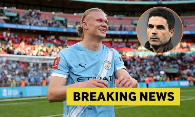 Erling Haaland reaguje na PSG-Bayern príspevkom snapchat, ktorý môže byť namierený proti Arsenalu
