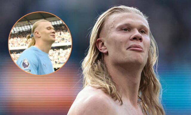 Erling Haaland sa stal virálnym spevom po víťazstve Man City proti Arsenalu v súboji o titul
