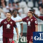 Európsky futbal: Inter sa dostal do dvojgólového vedenia, keď Turín získal bod | Európsky futbalový klub