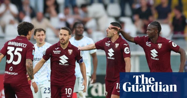 Európsky futbal: Inter sa dostal do dvojgólového vedenia, keď Turín získal bod | Európsky futbalový klub
