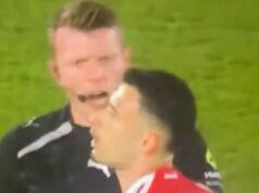 FA rozhodla o treste Gabriela Martinelliho za strčenie rozhodcu, keď Arsenal opustil pohár Sam Barrott zaúčtoval Gabrielovi Martinellimu za postrčenie