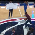 Fanúšik Washington Wizards bol kruto oklamaný, aby si myslel, že v stredu vyhral 10 000 dolárov