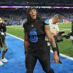 Fanúšikovia NFL si obľúbili hviezdu Detroit Lions Jahmyra Gibbsa pre jeho nové tetovanie na chrbte