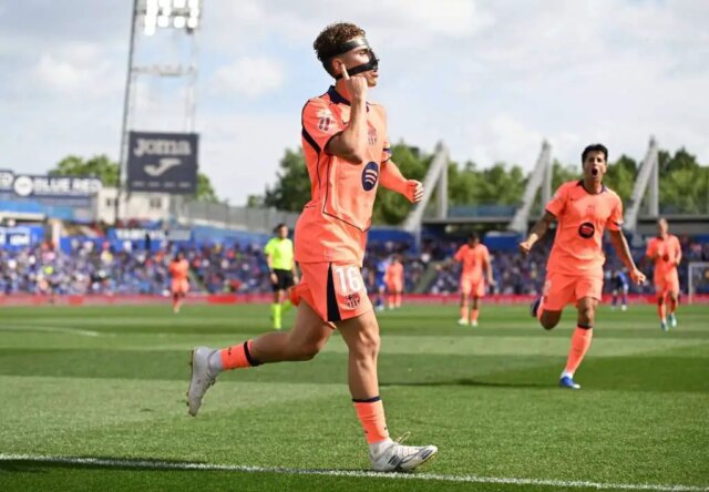 Fermín López venuje gól vs Getafe spoluhráčovi z Barcelony
