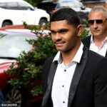 Tyrone Munro je na snímke pred súdom v Sydney v októbri minulého roka