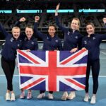 Jodie Burrage a Harriet Dart odviedli prácu vo štvorhre (Getty Images pre Billie Jean Kin)