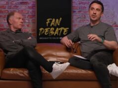 Gary Neville a Paul Scholes znepokojili dvoch hráčov Arsenalu, pričom jeden spôsobil „veľký problém“ Paul Scholes a Gary Neville v diskusii fanúšikov The Overlap